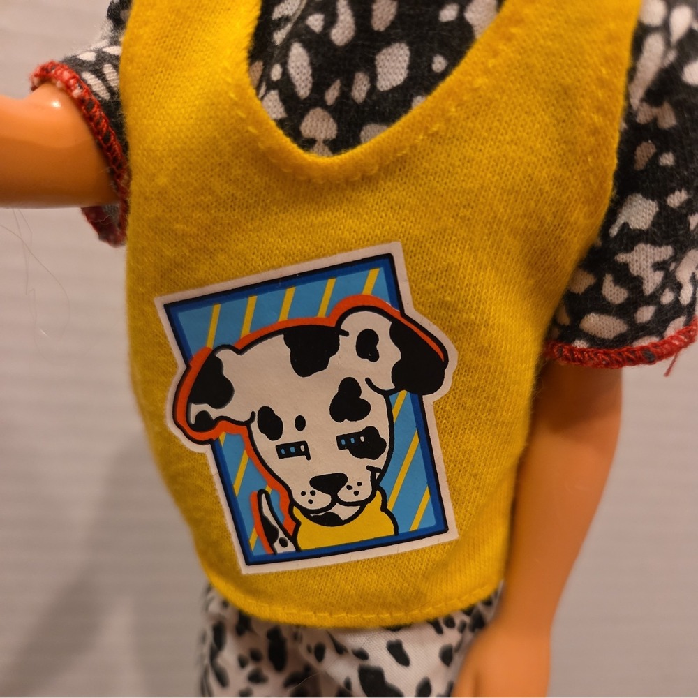 VTG Barbie 1991 PET PALS KEVIN Boyfriend of Skipper with Dalmation & accessories - Picture 6 of 9